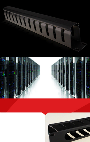 Cabling Rack 1U Management For Network Cabinet Rack